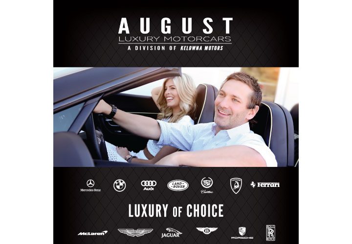 August Luxury Motorcars Banner